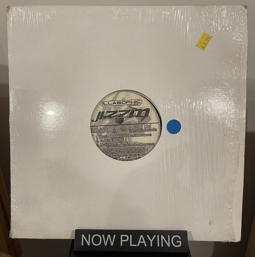 Ji**m - Trials & Tribs Pt II / Bass’d On Principle (12”) 1998 Rare Evidence Oop